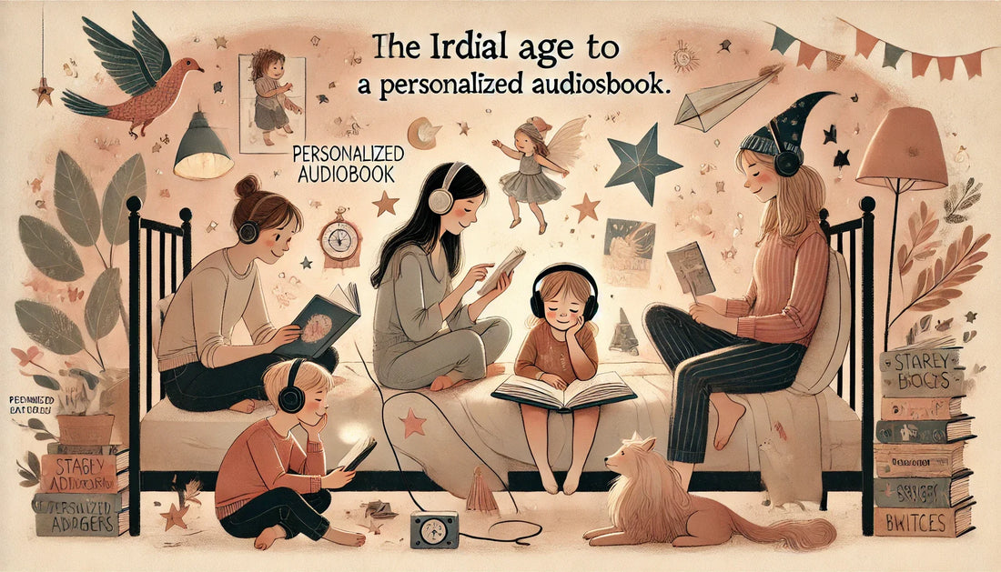 Quel est l’âge idéal pour offrir un livre audio personnalisé ?