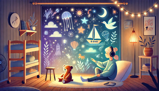 Comment créer un moment calme avec votre enfant grâce aux histoires audio