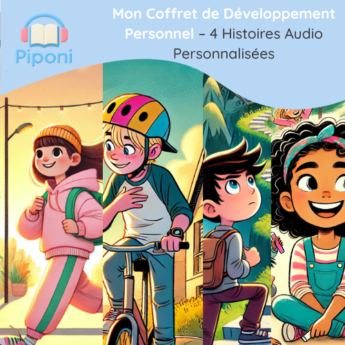 Coffret personnalisé – 3 histoires audio au choix